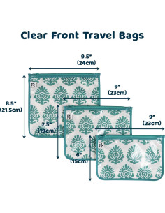 Bolsas de Viaje Tiny Twinkle | Aprobadas por TSA, 3 Tamaños 2