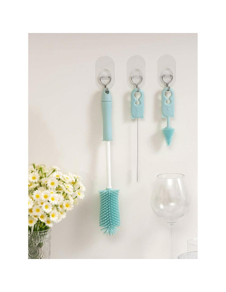 Set de Cepillos de Limpieza 3 en 1 Ariseno - Libre de BPA