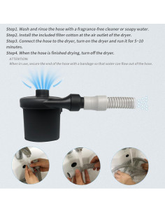 Kit de Limpieza y Secado de Manguera CPAP Shunyi con Algodón 2