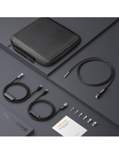 Borescope USB-C Teslong NTG100-C para Rifles, 114.3 cm