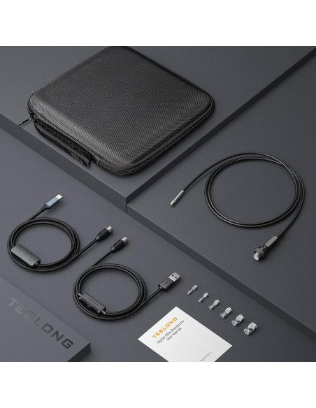 Borescope USB-C Teslong NTG100-C para Rifles, 114.3 cm