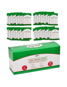 Toallitas de limpieza CPAP Jayour - 40 unidades 100% algodón