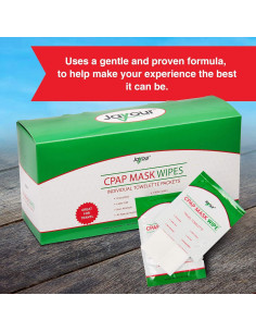 Toallitas de limpieza CPAP Jayour - 40 unidades 100% algodón 2