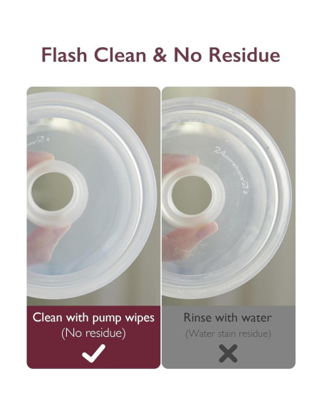 Toallitas Naturales para Extractores de Leche Momcozy - 30 Unidades