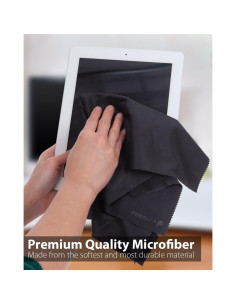 Paño de limpieza de microfibra Fosmon 40x40 cm - Paquete de 4 2