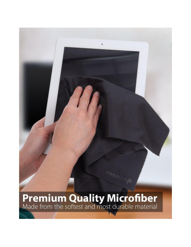 Paño de limpieza de microfibra Fosmon 40x40 cm - Paquete de 4