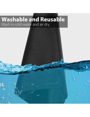 Paño de limpieza de microfibra Fosmon 40x40 cm - Paquete de 4