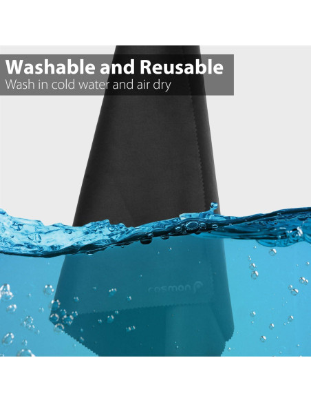 Paño de limpieza de microfibra Fosmon 40x40 cm - Paquete de 4