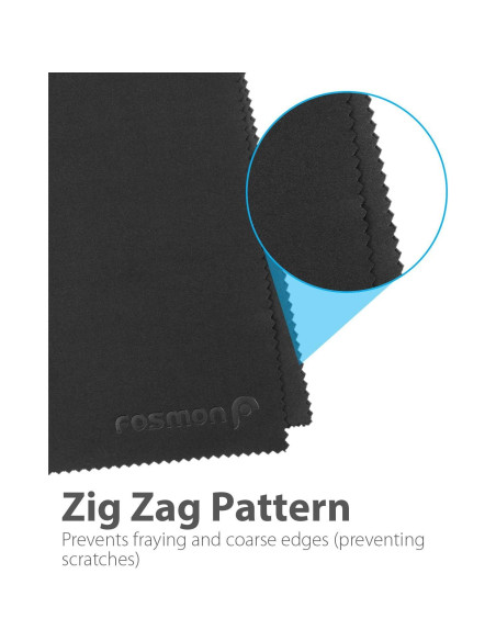 Paño de limpieza de microfibra Fosmon 40x40 cm - Paquete de 4