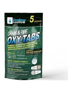 EcoNow Oxy-Tabs Limpiador Ecológico para Desagües y Tuberías