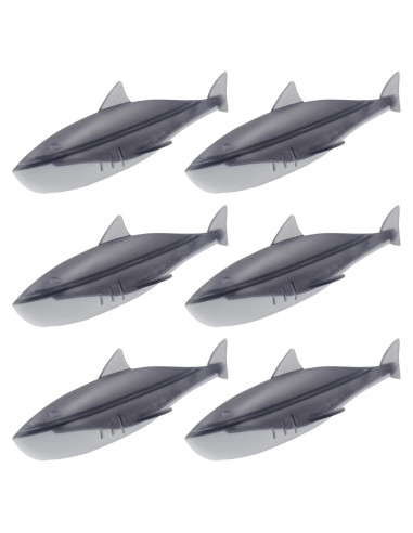 Limpiador de Humidificador HIHEPA 6 Paquetes Tiburón Gris