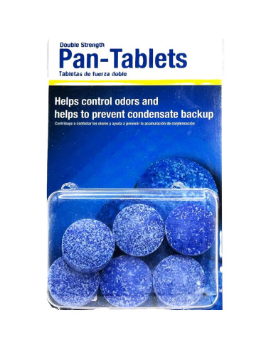 Tabletas Limpiadoras para Bandejas de Aire Acondicionado NACION 6 Unidades
