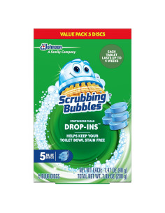 Tabletas de limpieza para inodoro Scrubbing Bubbles 5 unidades