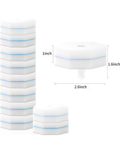 10 Recargas de Cabezas de Limpieza de Inodoro LYASILYHS 2