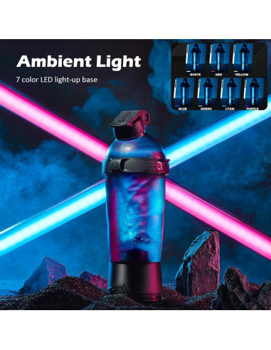 Botella Mezcladora Eléctrica Daasigwaa 550ml Tritan Libre BPA