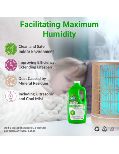 Tratamiento de Agua para Humidificadores MEJOR AIR 32oz 2