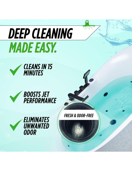 Limpiador de Bañeras Oh Yuk 16 Oz - Hidromasaje Efectivo Limpiador de Bañeras Oh Yuk 16 Oz - Hidromasaje Efectivo