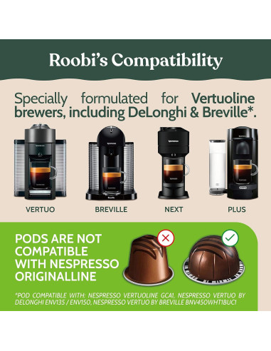 Kit de limpieza y descalcificación Roobi para Nespresso Vertuo