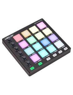 Controlador MIDI RUSUO Mini USB 48 Pads Retroiluminados
