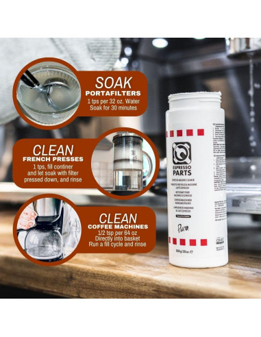 Limpiador de Máquina de Espresso Espresso Parts 570ml Multiusos