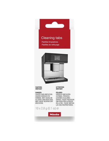 Tabletas de limpieza Miele para máquinas de café - 10 unidades