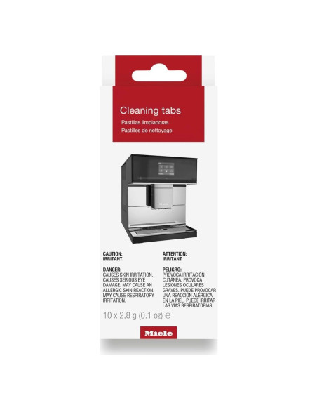 Tabletas de limpieza Miele para máquinas de café - 10 unidades