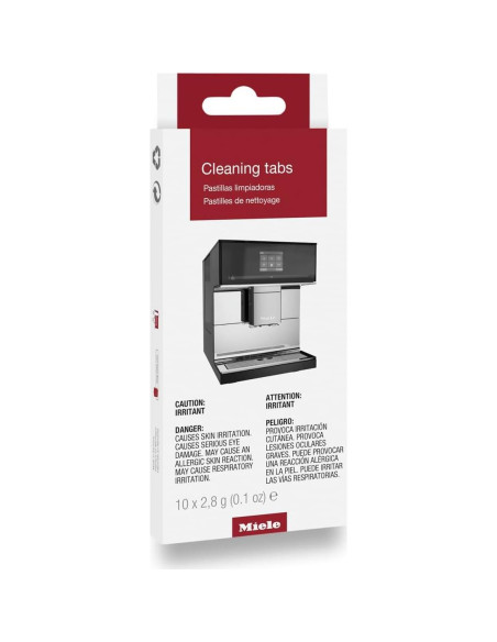 Tabletas de limpieza Miele para máquinas de café - 10 unidades
