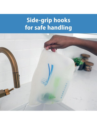 Bolsas de Esterilización de Silicona Reutilizables Dr. Brown - 5 Unidades