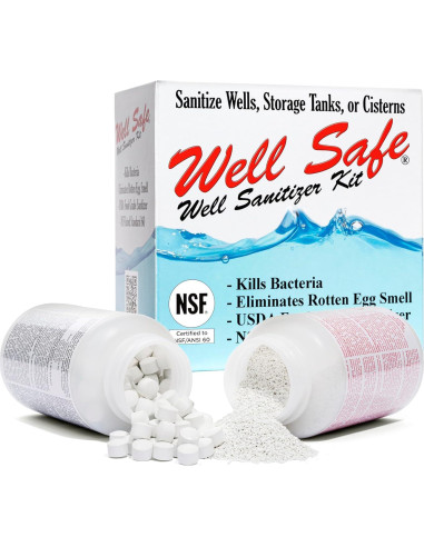 Kit de Desinfectante para Pozos Well Safe - Purificación de Agua