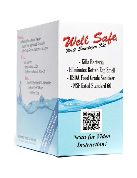 Kit de Desinfectante para Pozos Well Safe - Purificación de Agua