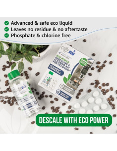 Kit de Limpieza y Descalcificación Caffenu para Cafeteras DeLonghi 2