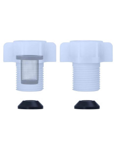 Adaptador de Filtro de Agua para Inodoro YUHX 7/8" Blanco 2 PCS