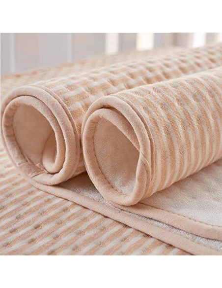 Sábana Impermeable de Algodón Natural Babyhood 70x90 cm