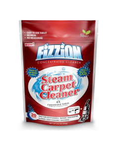 Tabletas Limpiadoras Fizzion Clean para Alfombras y Tapicería - 20 Unidades