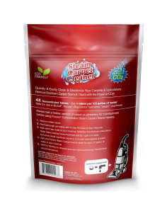 Tabletas Limpiadoras Fizzion Clean para Alfombras y Tapicería - 20 Unidades 2