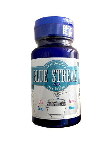 Tabletas de Detección de Fugas Azul Blue Streak - 200 Unidades