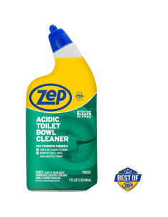 Limpiador de Inodoro Ácido Zep 32 oz - Gel Espeso 10% - 4 Unidades 2