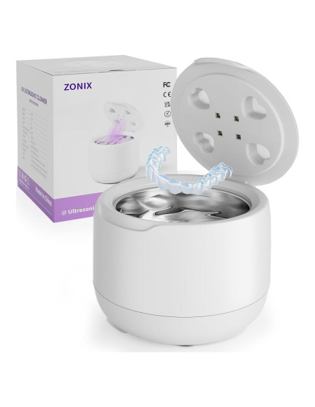 Limpiador Ultrasónico ZONIX 300ML para Retenedores y Joyería