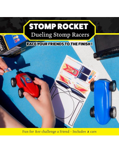 Coches de Carreras Stomp Rocket Dueling - Paquete de 2 2