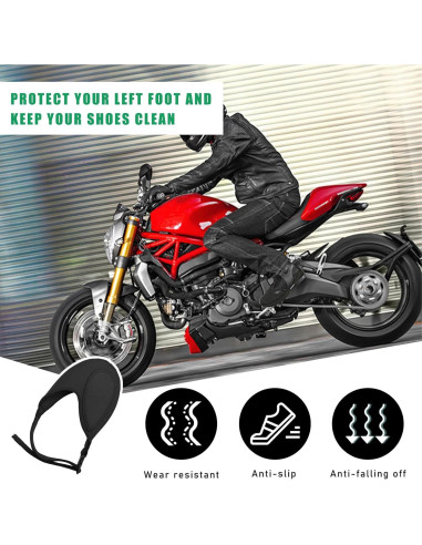 Protector de Zapatos de Motocicleta Gasedin Antideslizante 1 Pcs
