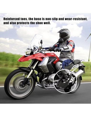 Protector de Zapatos de Motocicleta Gasedin Antideslizante 1 Pcs