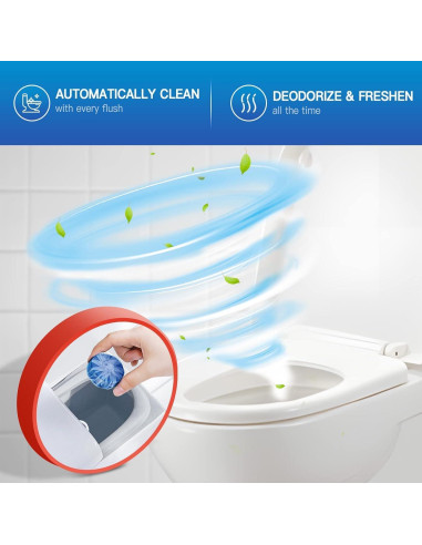 Tabletas Limpiadoras para Inodoro Vacplus - 12 Paquetes