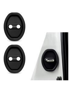 Protector de Cerradura de Puerta de Coche nodteem 2 PCS Silicona