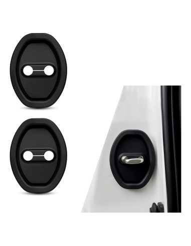 Protector de Cerradura de Puerta de Coche nodteem 2 PCS Silicona