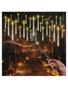 Homemory 20 Velas Flotantes LED con Control Remoto y Temporizador