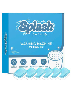 Limpiador de Lavadora Splash Spotless 120g - Carga Frontal y Superior