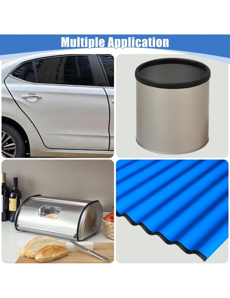 Bisel de goma autoadhesivo Protalwell 10 pies negro EPDM