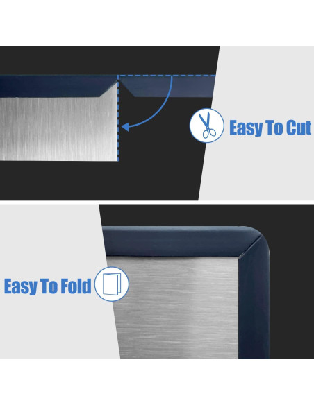 Bisel de goma autoadhesivo Protalwell 10 pies negro EPDM