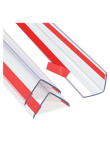 Protectores de Esquinas Transparentes Coengwui 3Pcs 0.88m L