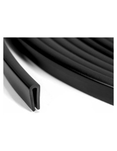 Bisel de goma PVC Tintvent 3.05 m negro para protección de bordes